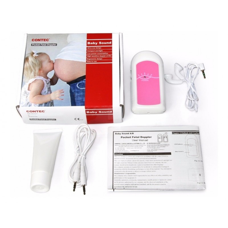 Prenatal Doppler Fetal Monitor Cardíaco Sonido Latido